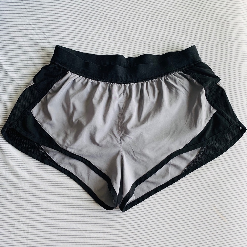 Black athletic shorts